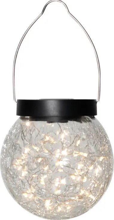 Wiszący lampion solarny GLORY 13 cm