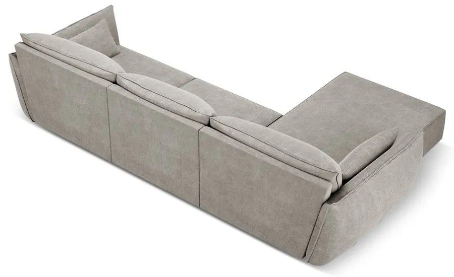 Jasnoszary narożnik (lewostronny) Vanda – Mazzini Sofas