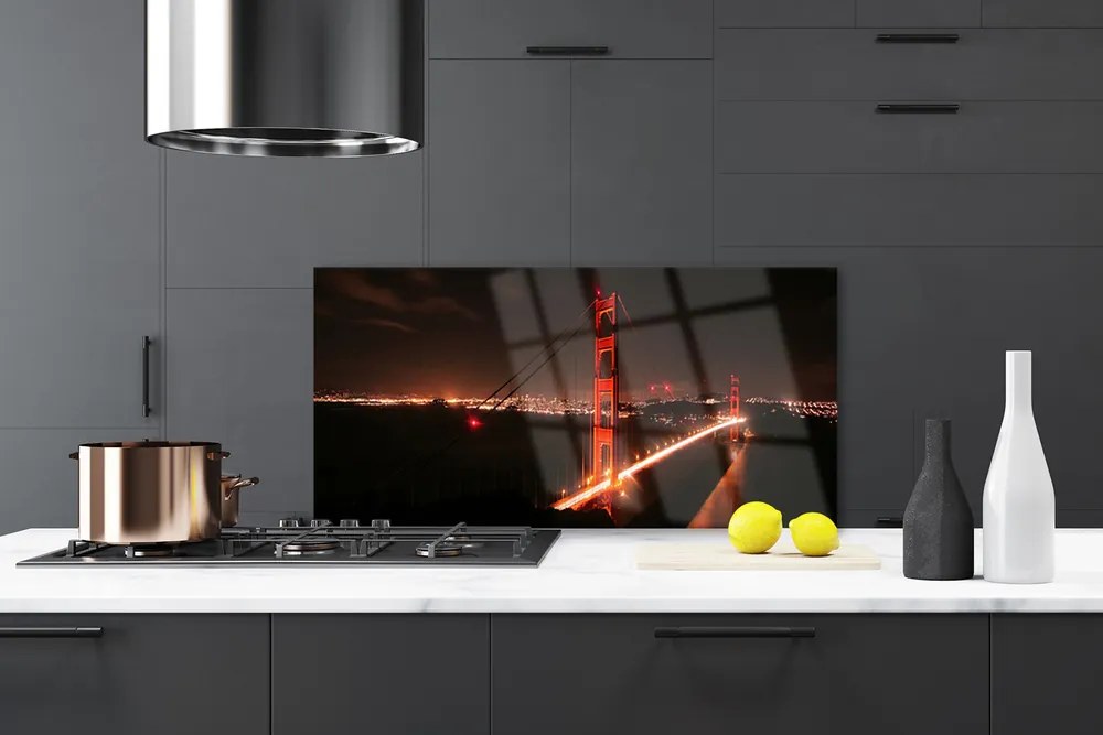 Panel Kuchenny Stalowy Most Nad Rzeką