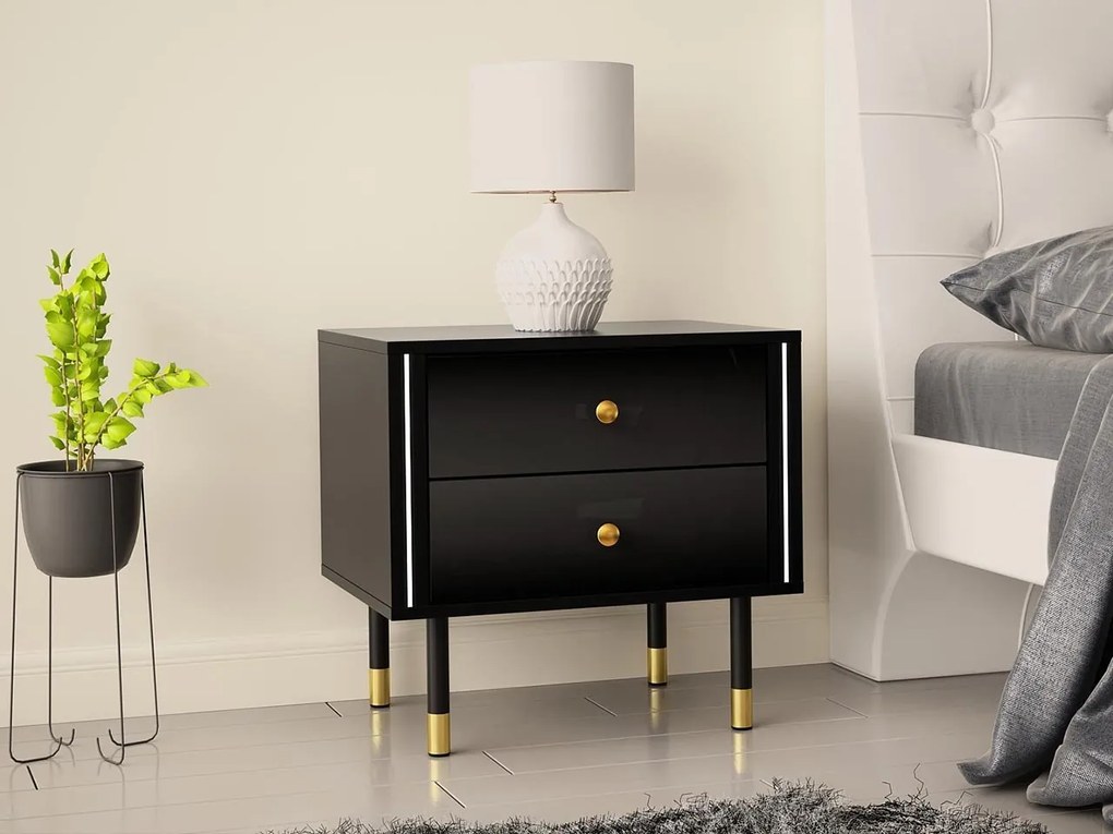 Szafka nocna 55 Wiastan 04 z oświetleniem LED