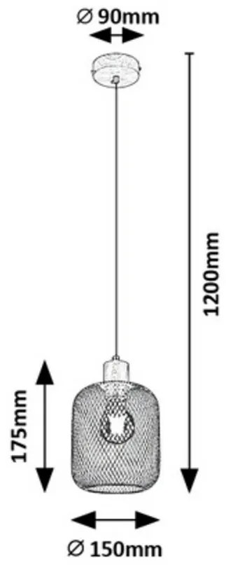 Rabalux 3131 Grendel lampa wisząca