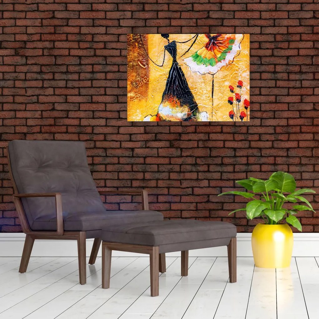 Obraz - Tańczące baletnice, obraz olejny (70x50 cm)