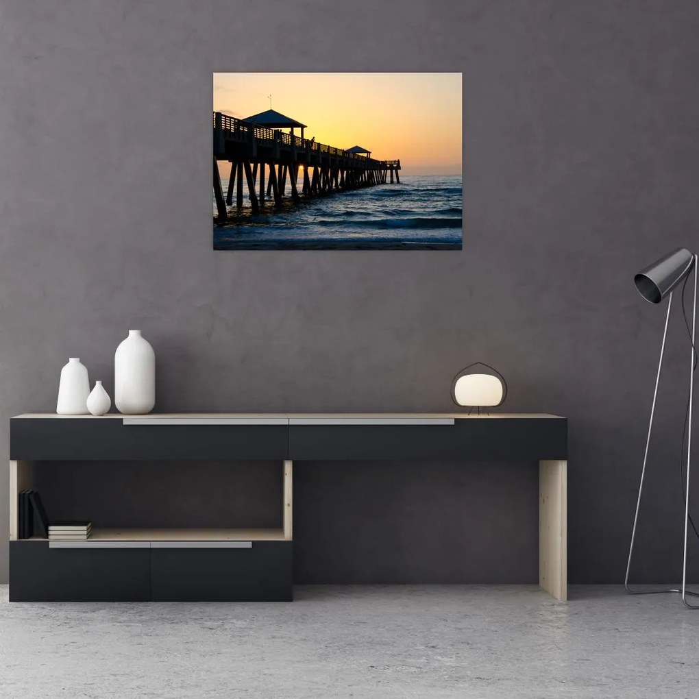 Obraz na plaży (70x50 cm)