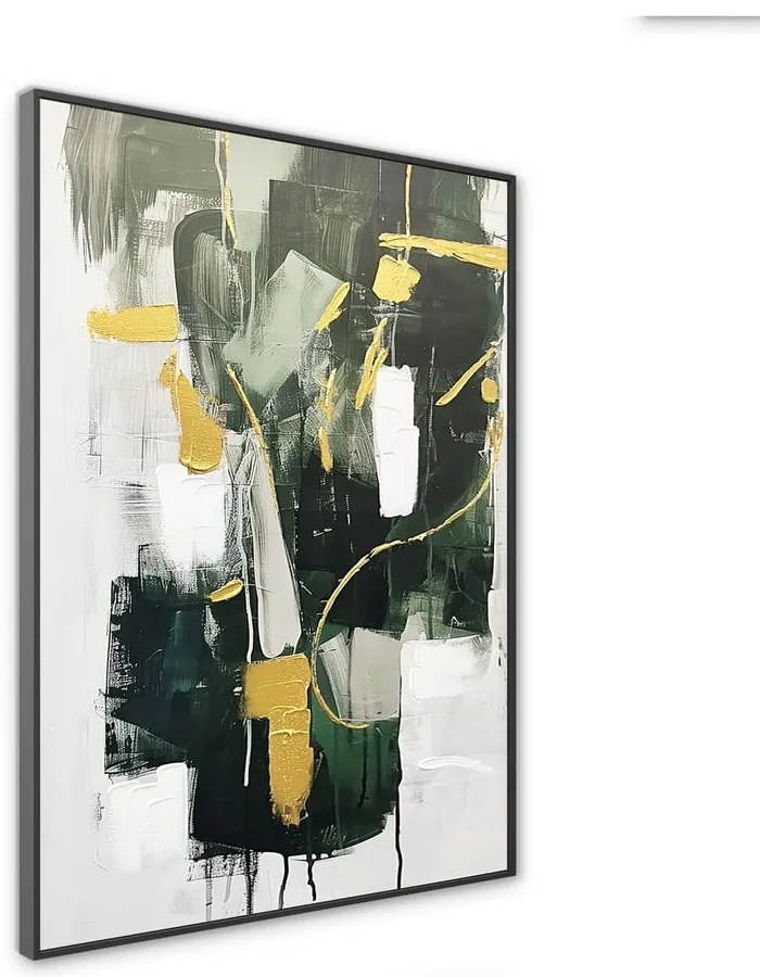 Obraz z ręcznie malowanymi elementami 70x100 cm For – Styler