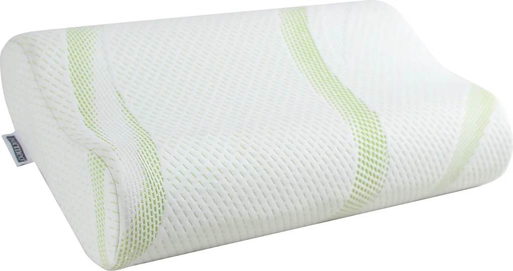 Poduszka ergonomiczna Aloe Vera z pianką Memory 2szt. 30x50 30x50 cm