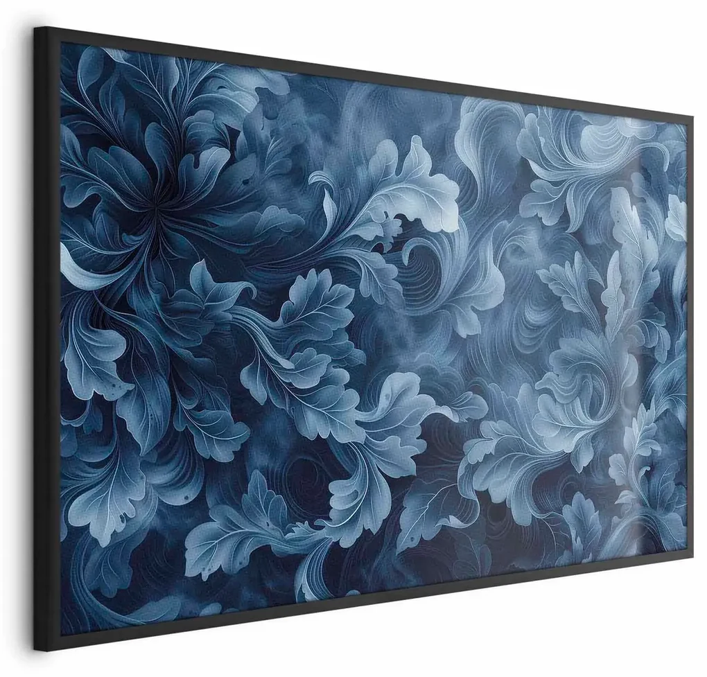 Plakat Abstrakcyjne ornamenty 60x40 cm z ramą czarną bez marginesu ARTGEIST B