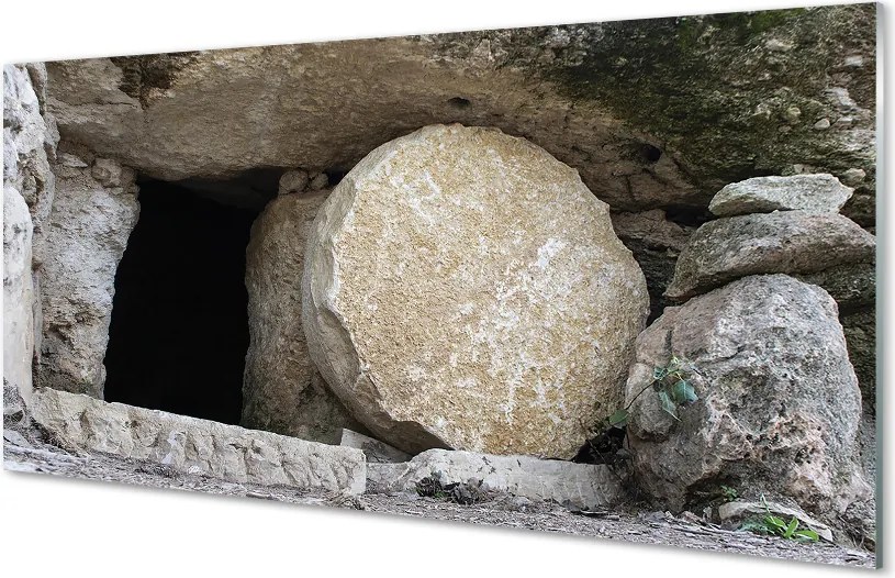 Szkło Ozdobne do Kuchni Tajemnicza Jaskinia