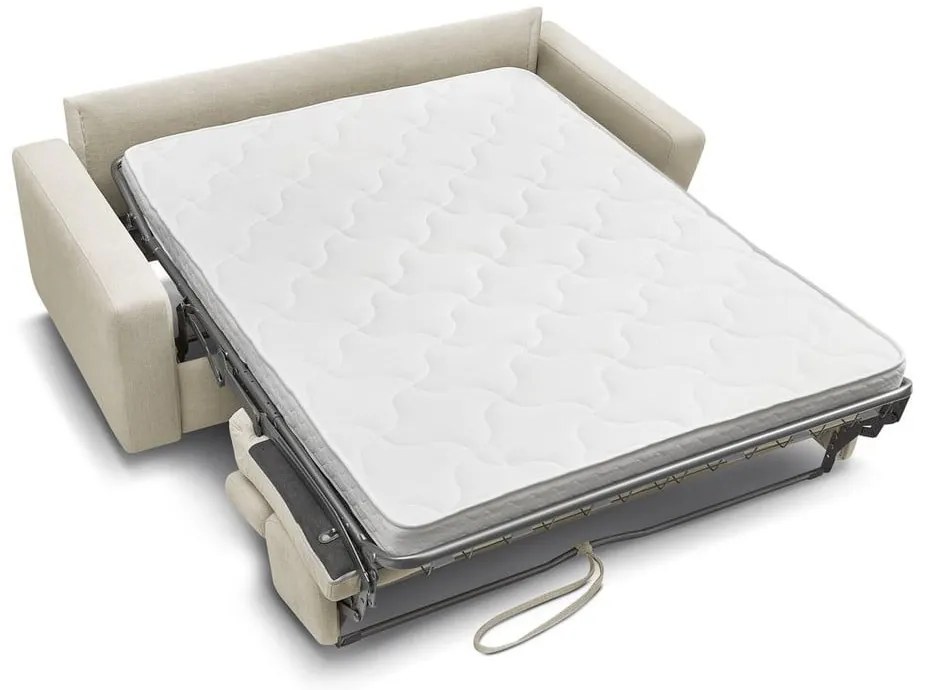 Kremowa rozkładana sofa 195 cm Monaco – Bobochic Paris