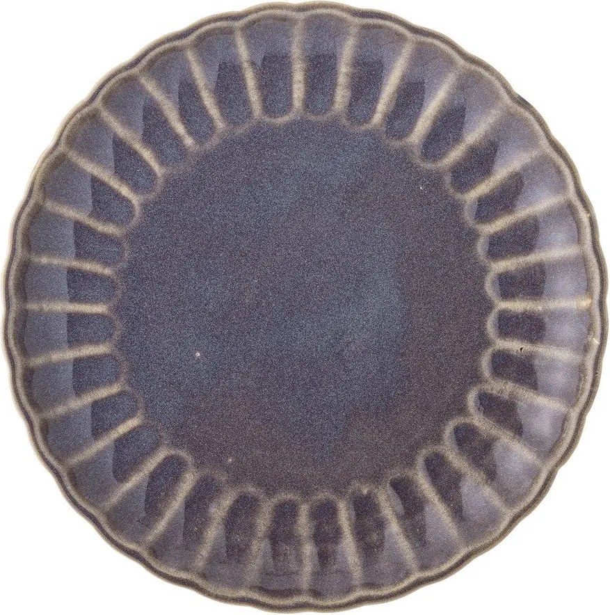 Ciemnofioletowy kamionkowy talerz deserowy ø 20 cm Latina – Bloomingville