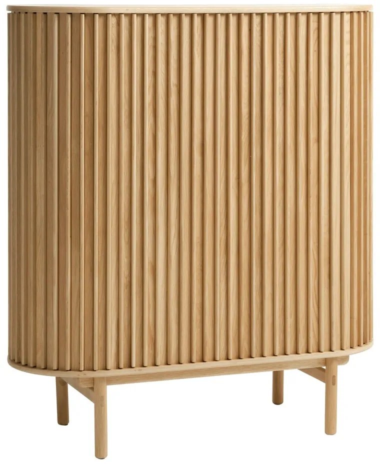 Szafka w dekorze dębu 110x125 cm Carno – Unique Furniture
