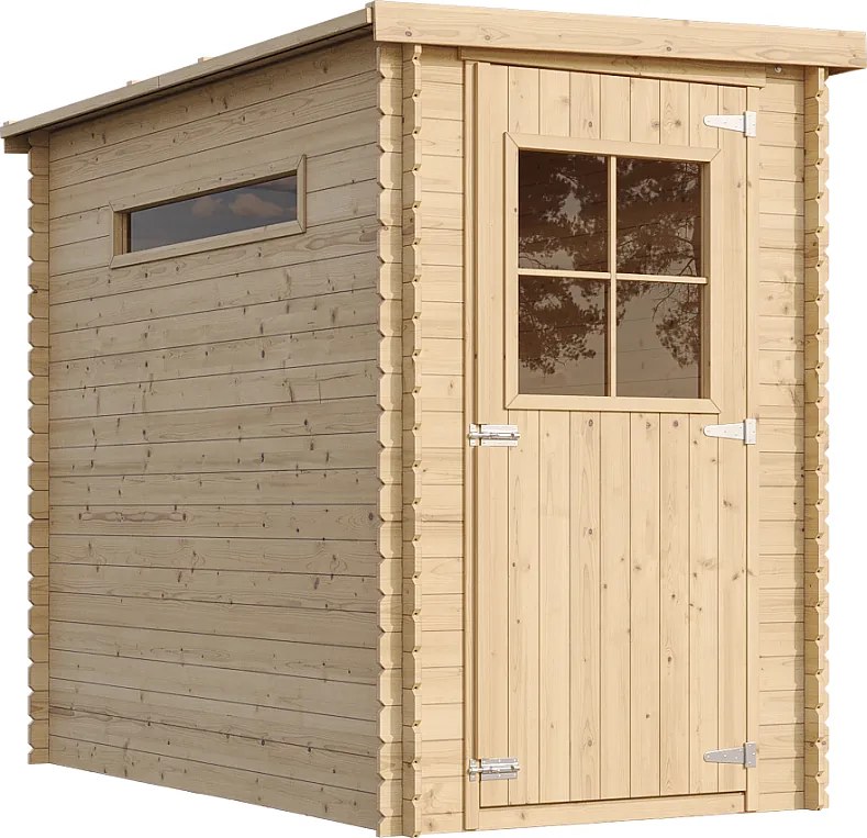 Schowek narzędziowy drewniany, szopa ogrodowa - 3m² - M306+M306G