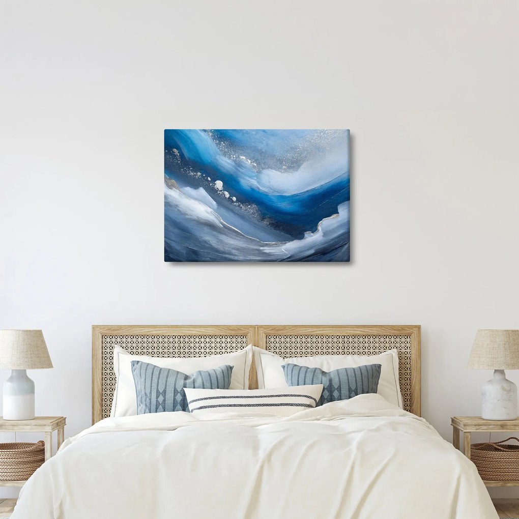 Obraz - Abstrakcja oceanu (70x50 cm)
