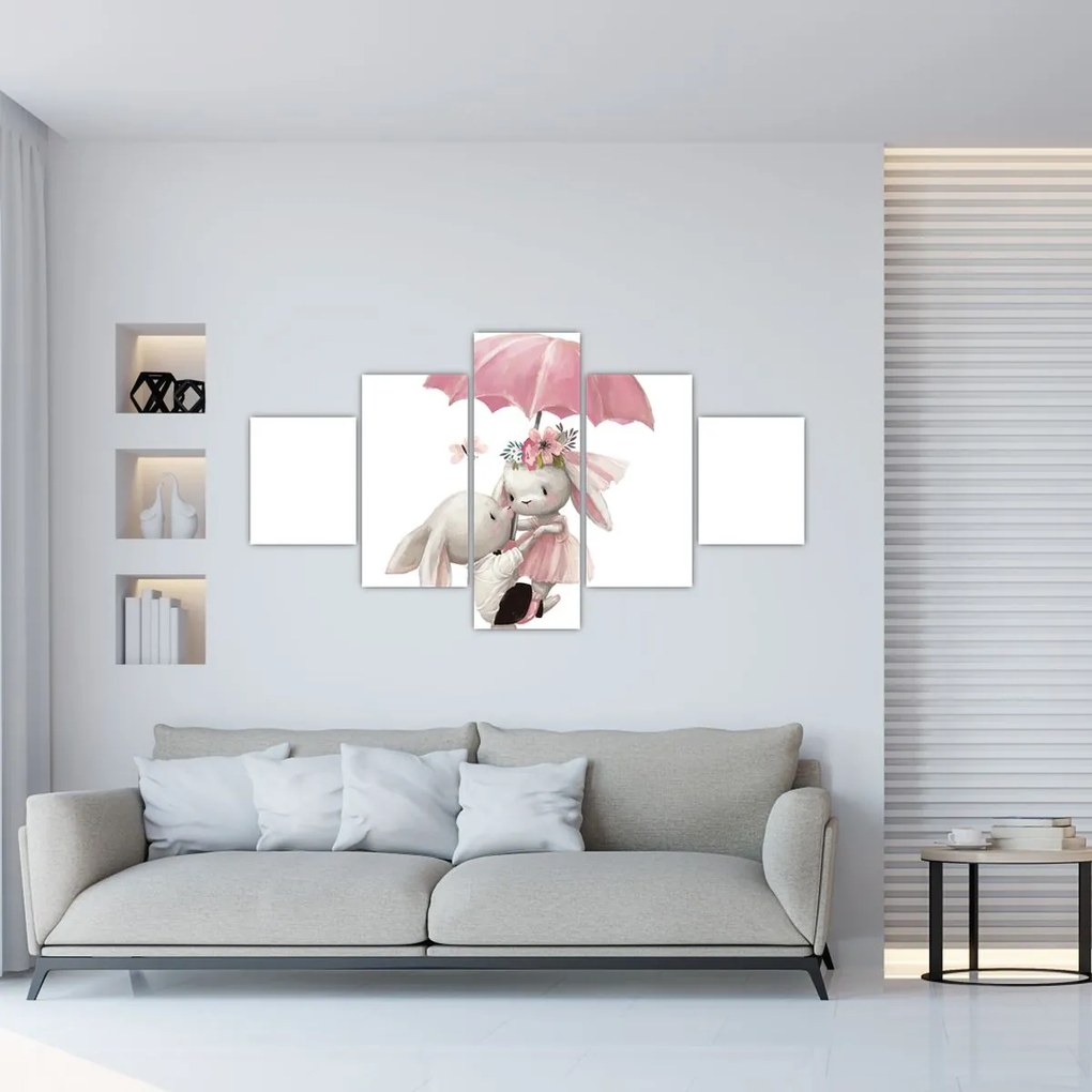 Obraz - Zwierzątko akwarelowe N⁰3 (125x70 cm)