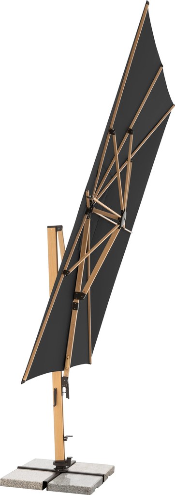 Doppler ALU WOOD XL 400 x 300 cm antracyt