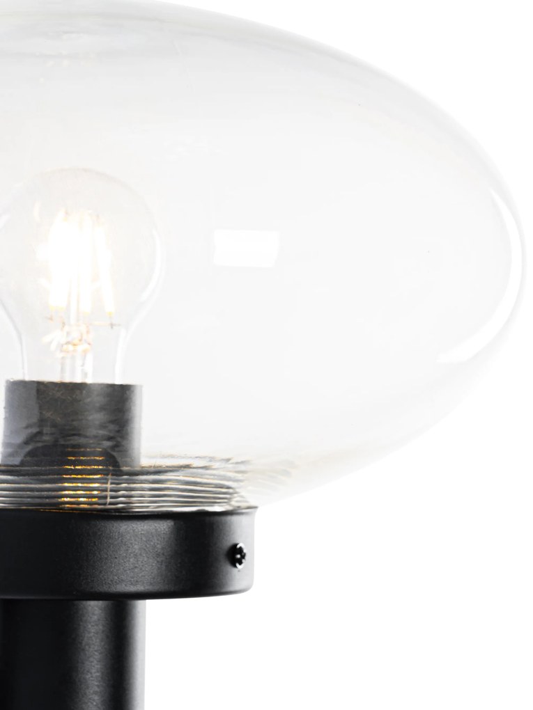Zewnetrzna Nowoczesna lampa ścienna zewnętrzna czarna - Elly Nowoczesny Oswietlenie zewnetrzne
