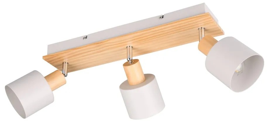 Biało-naturalna lampa punktowa ø 9 cm Shanti – Trio