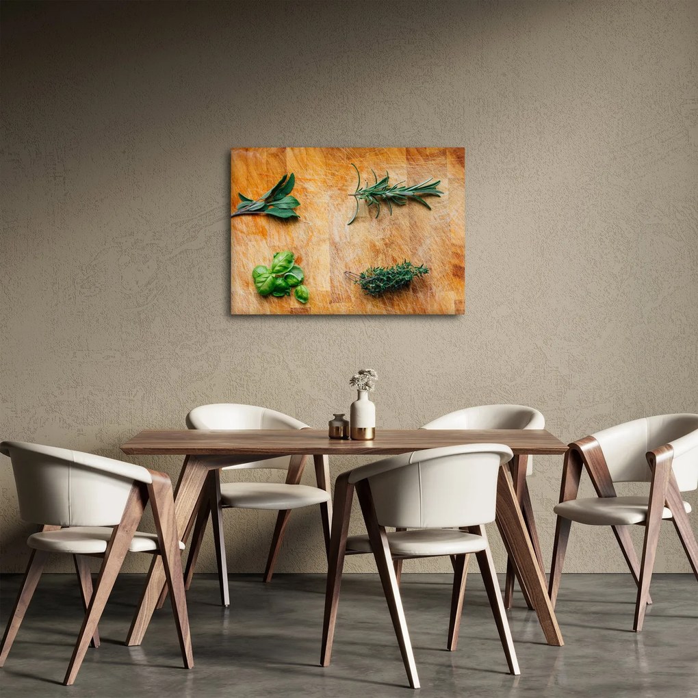 Obraz - Zioła (70x50 cm)