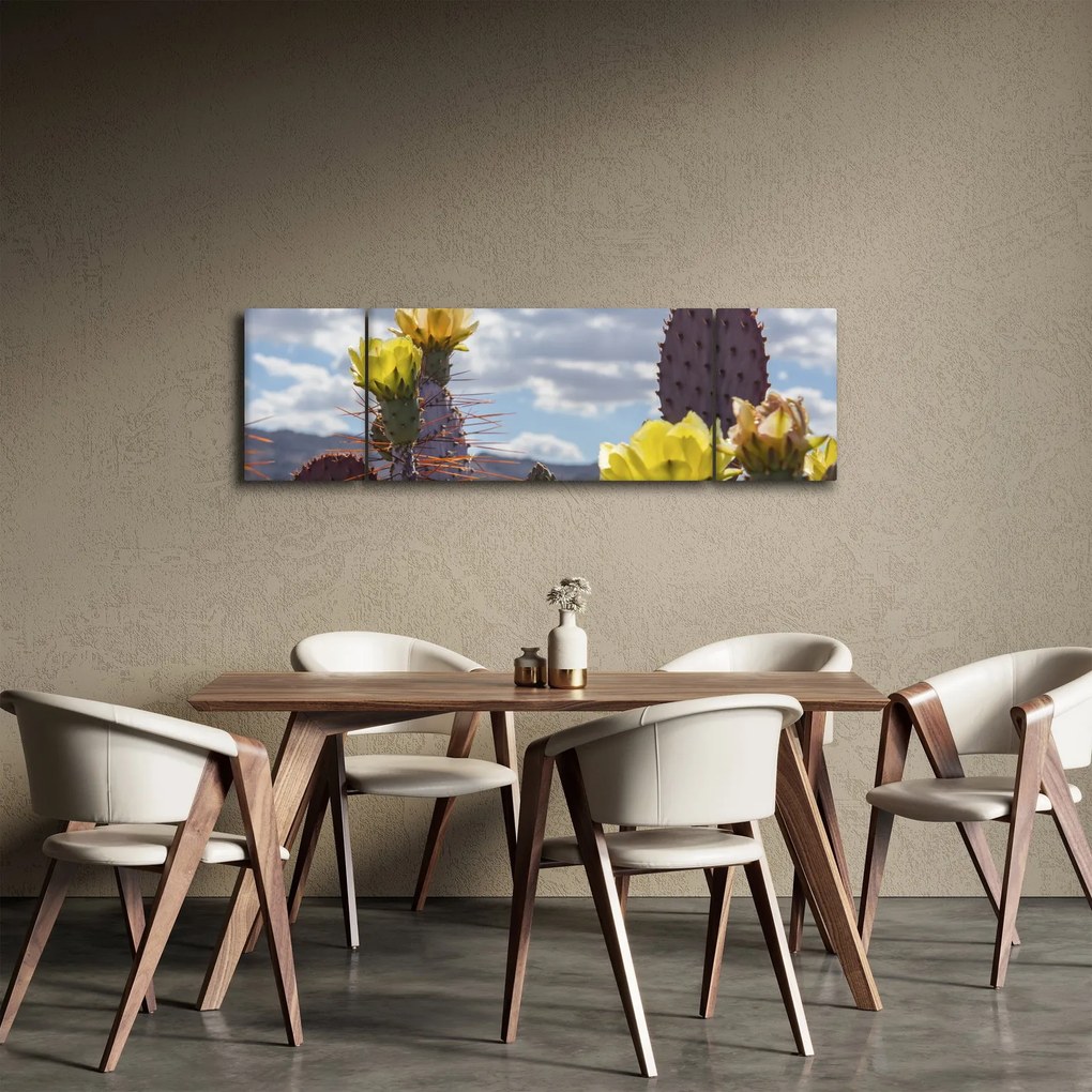 Obraz opuncji (170x50 cm)