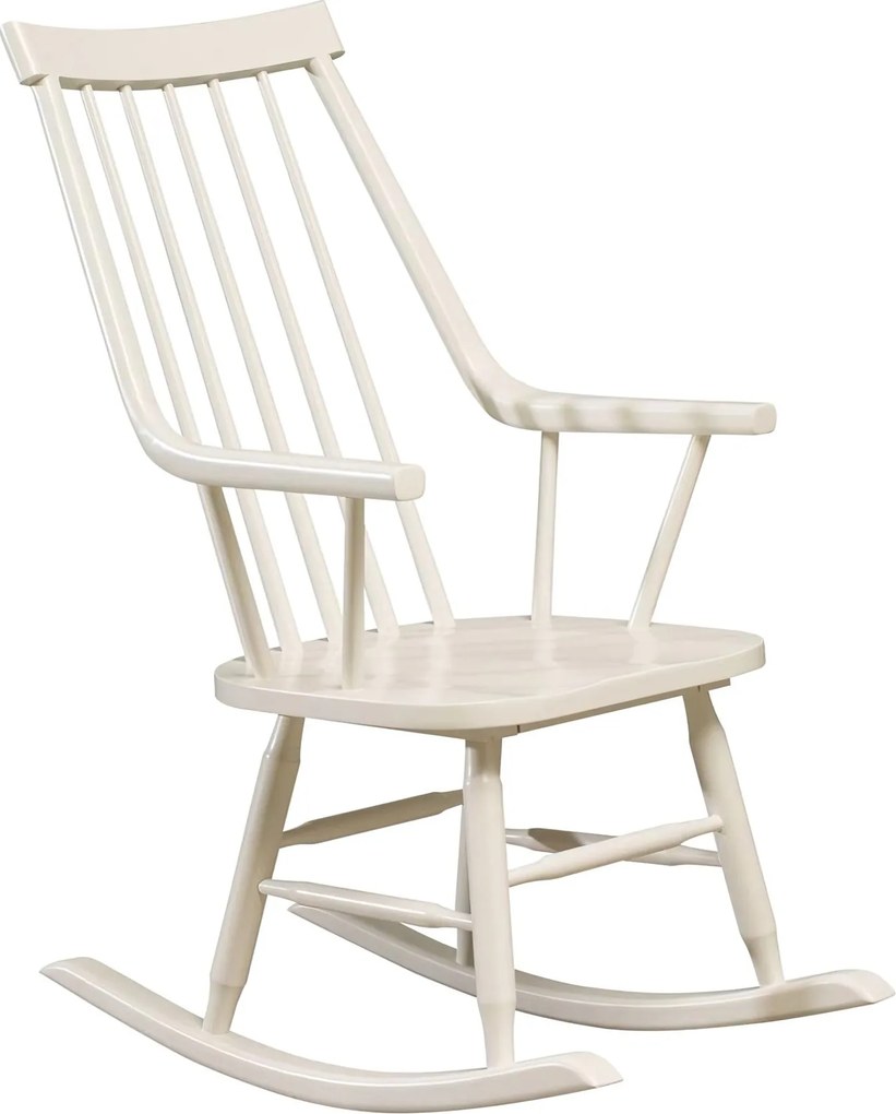 Fotel bujany Henry white