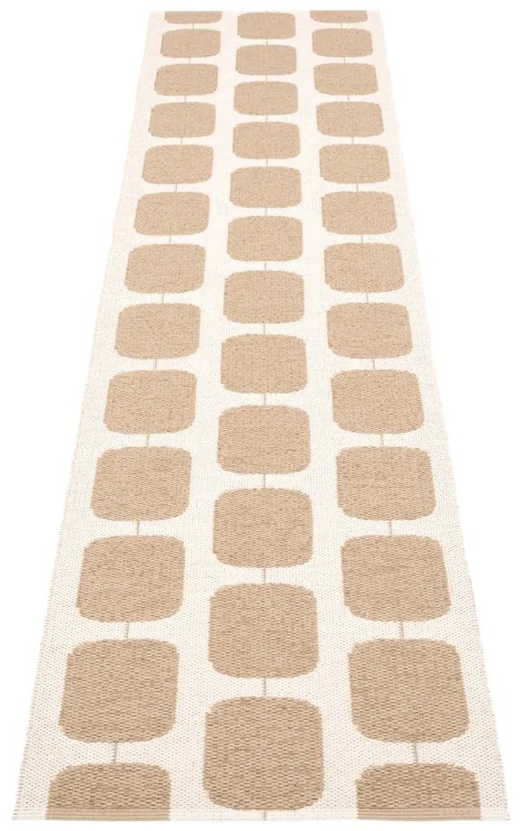 Beżowo-kremowy chodnik odpowiedni na zewnątrz 70x300 cm Sten Light Nougat – Pappelina