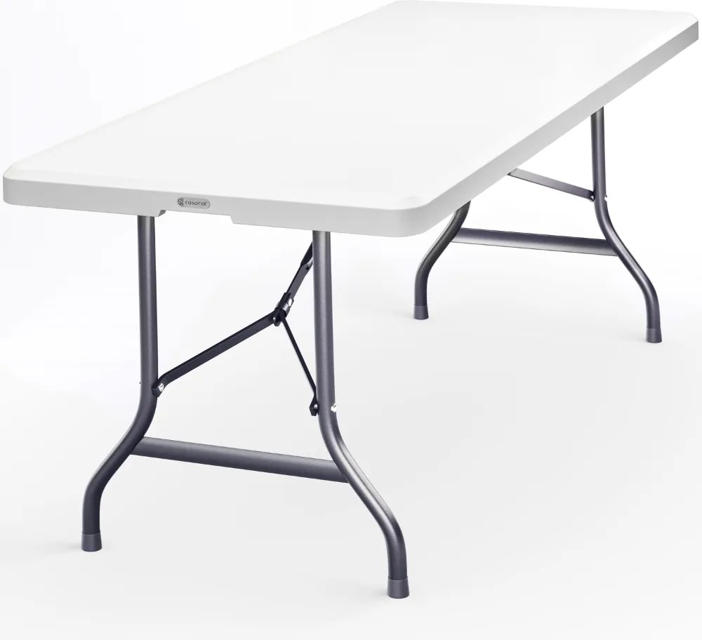 Bufetowy stół KAMIL składany, 76x183x74cm, biała Casaria