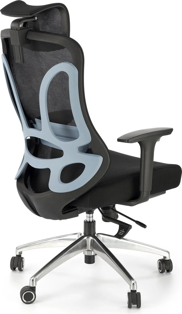 Ergonomiczny fotel do biura Gilberto, zgodny z normą BHP