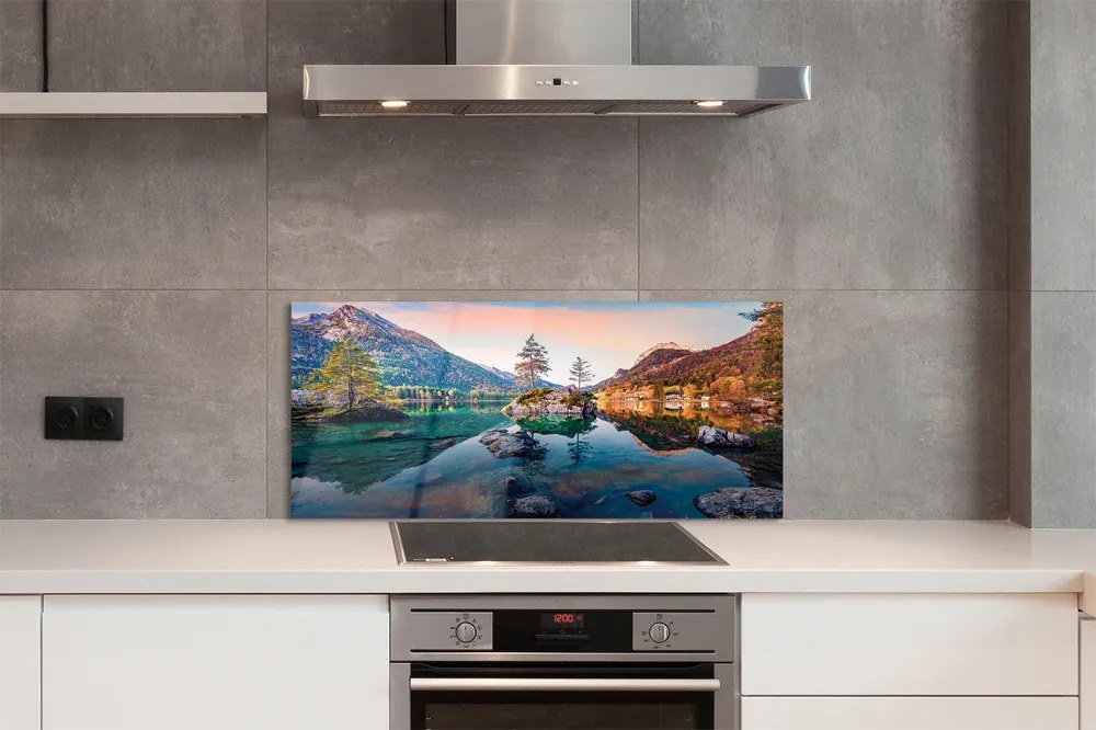 Panel nad Blat Kuchenny Jesienne Alpy nad Lustrem Jeziora