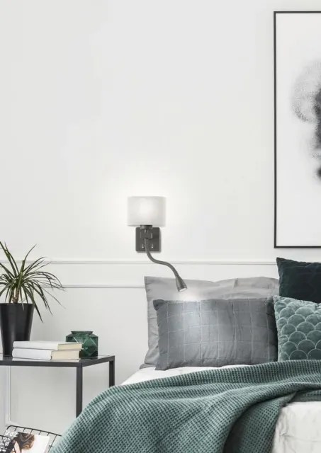 Czarna lampka nocna - K239 S0-D65