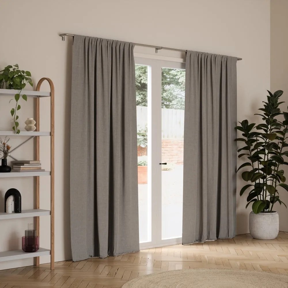Stalowy regulowany karnisz 213 - 365 cm Twilight – Umbra