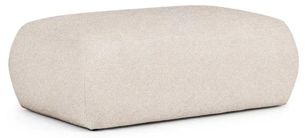 Kremowy podnóżek z materiału bouclé Mirel – Rodier