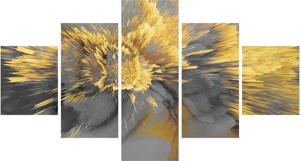 Obraz - Złota ekspansja (125x70 cm)