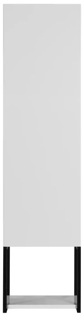 Szafka łazienkowa LOV 33 cm biały połysk wysoka  KROFAM