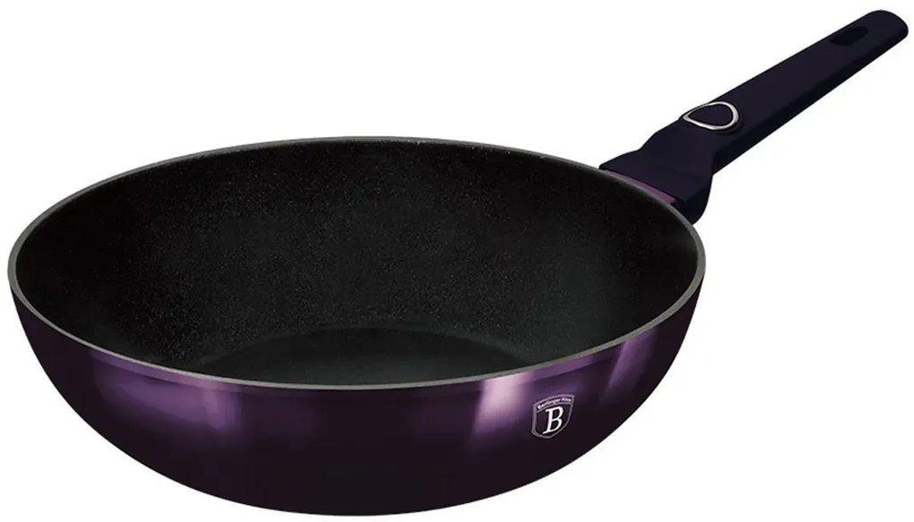 Tytanowy wok z nieprzywierającą powłoką 28cm - Hurgen 6X