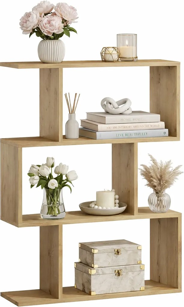 Regał nowoczesny dąb artisan E4-C48