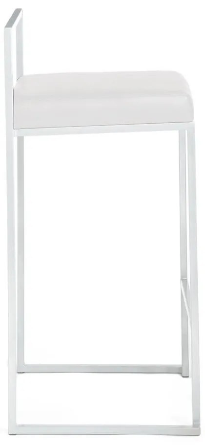 Białe hokery zestaw 2 szt. 88 cm Dodo – Tomasucci