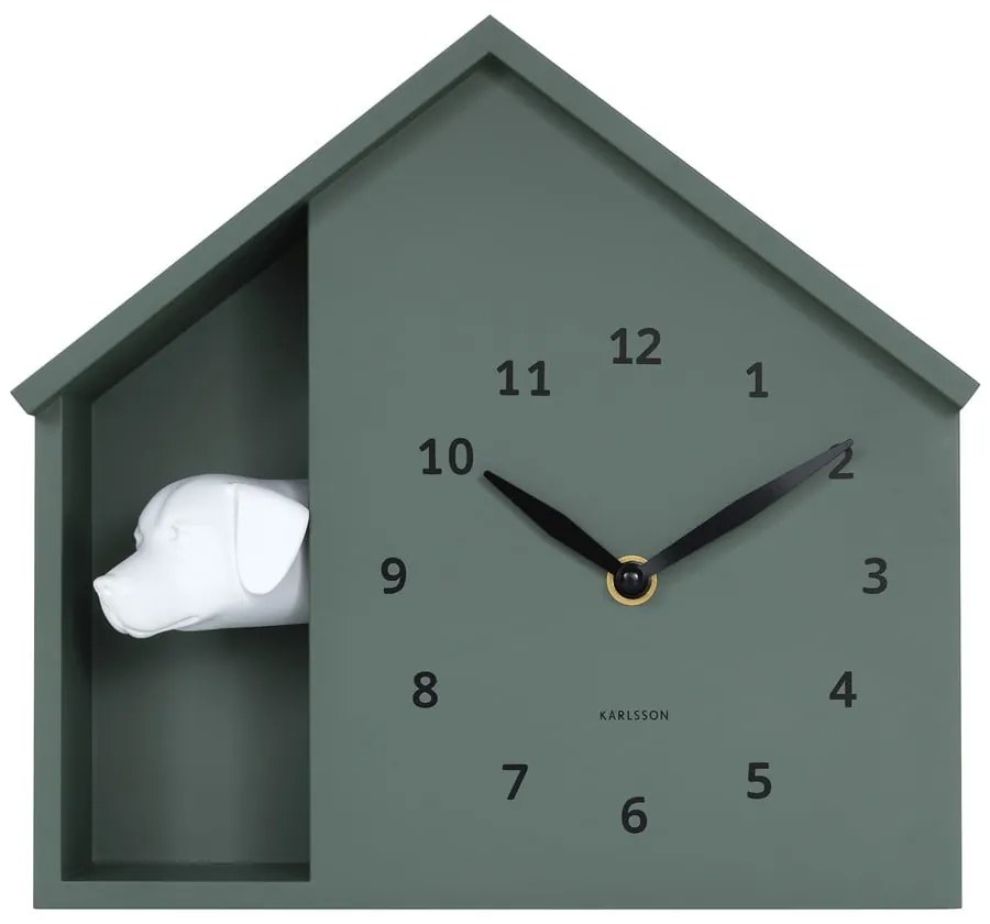 Zegar ścienny Peeking Doggy – Karlsson
