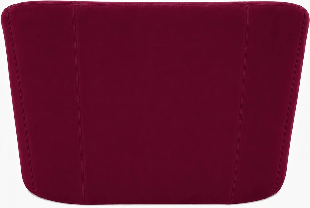 Sofa CLUB tapicerowana : Kolor tkaniny - VELVET - MG31, Typ tkaniny - Velvet