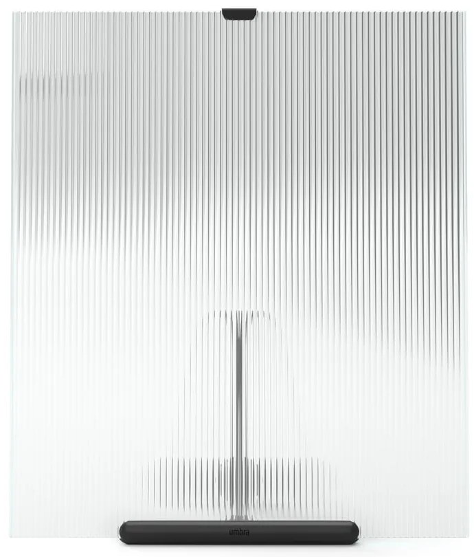 Czarna szklana ramka stojąca 26x30,5 cm Flute – Umbra