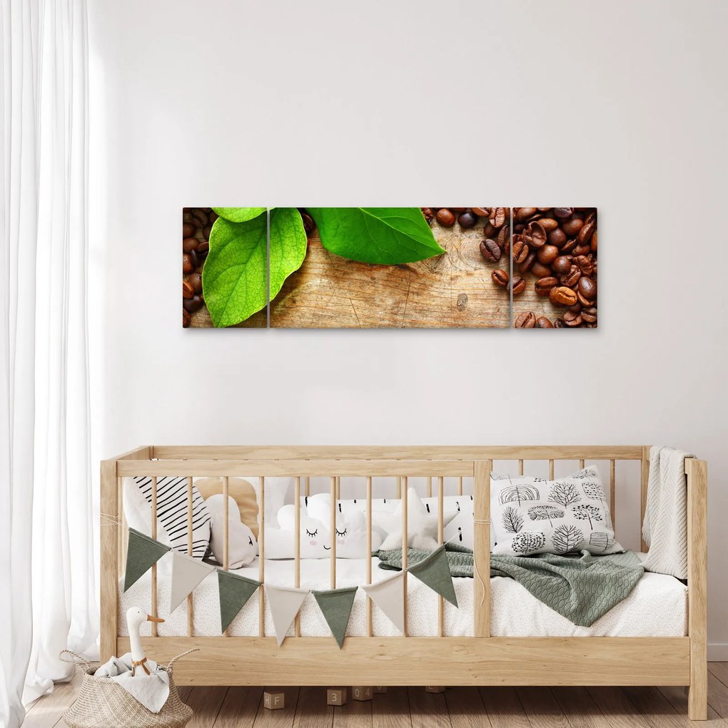 Obraz - Kawa (170x50 cm)