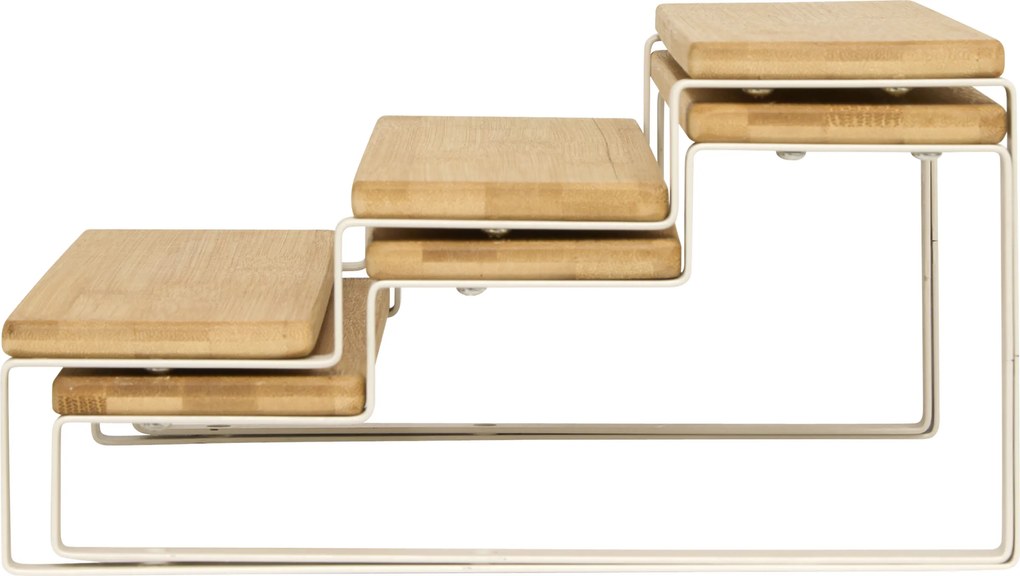 Półka na blat kuchenny 2w1 ORDERA, długość od 32 do 64 cm