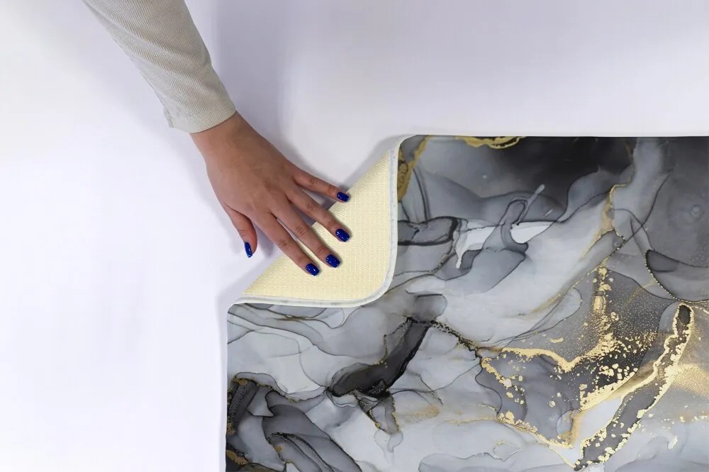 Dywanik łazienkowy Dywanik łazienkowy Szary marmur