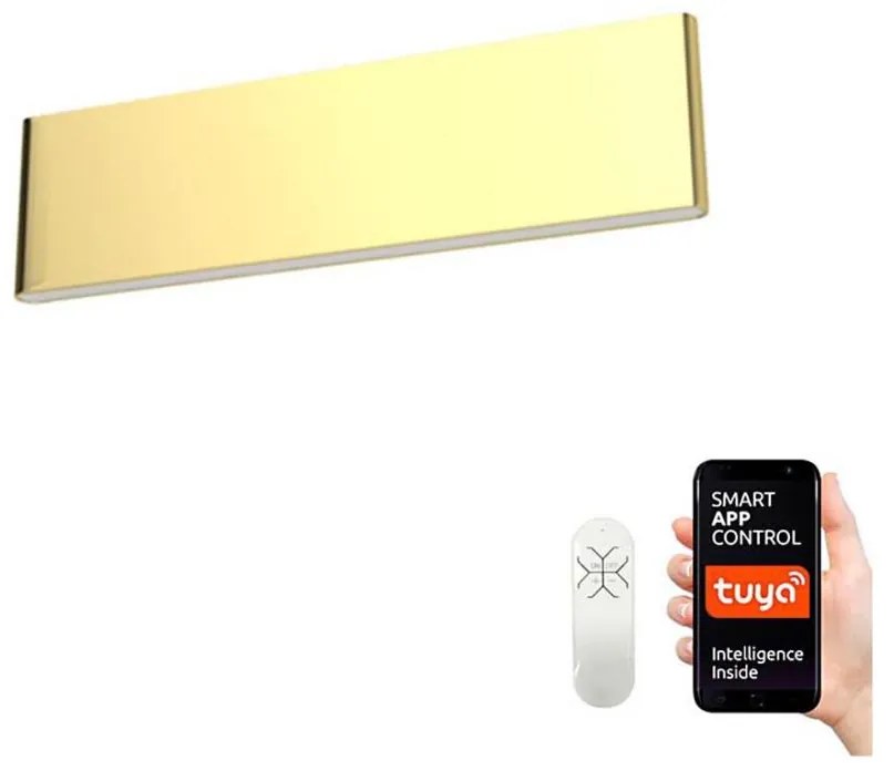 Immax Neo 07129L - LED 8W 230V ściemnialna lampa ścienna LISTON złota+DO