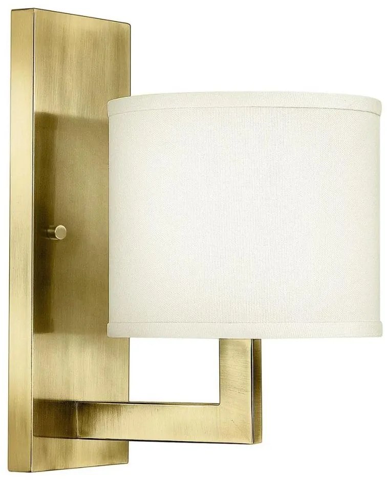 Hinkley HK-HAMPTON1-BB - Kinkiet HAMPTON 1xE27/60W/230V złoty