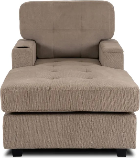 Fotel Wypoczynkowy Sofa NEO Beżowy Tapicerowany Nowoczesny