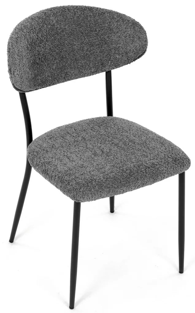 Zestaw krzeseł do jadalni CT-W1021 GREY2, 4 szt.