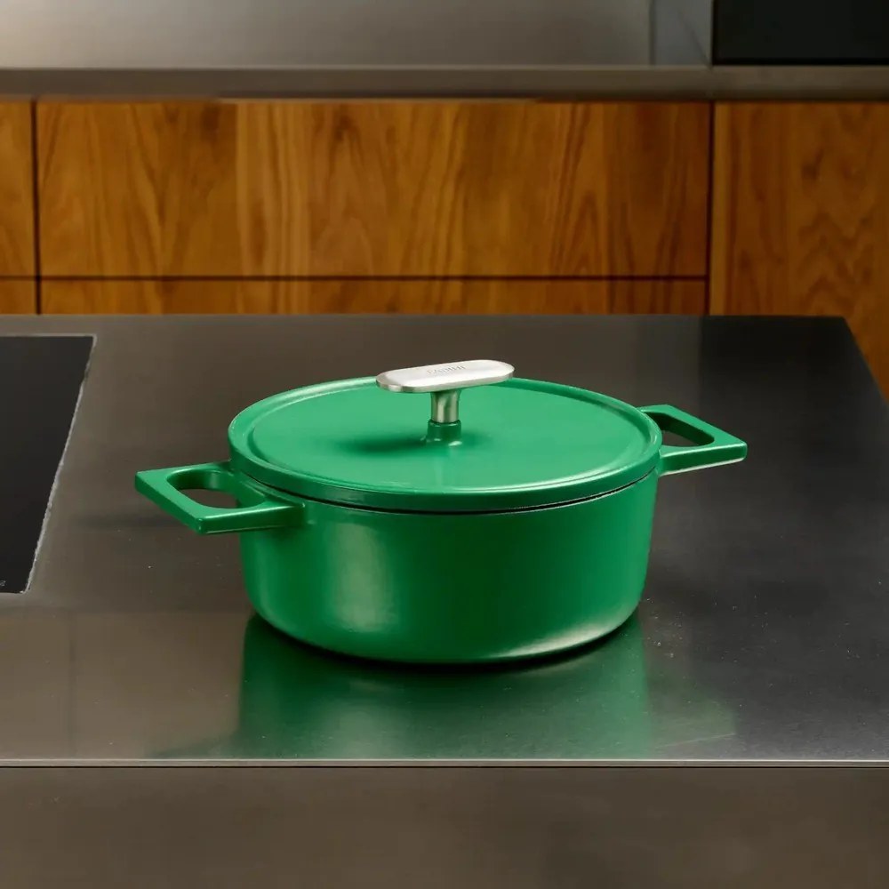 Garnek żeliwny z pokrywką odpowiedni na indukcję 2 l Mattia 3.0 – FABINI