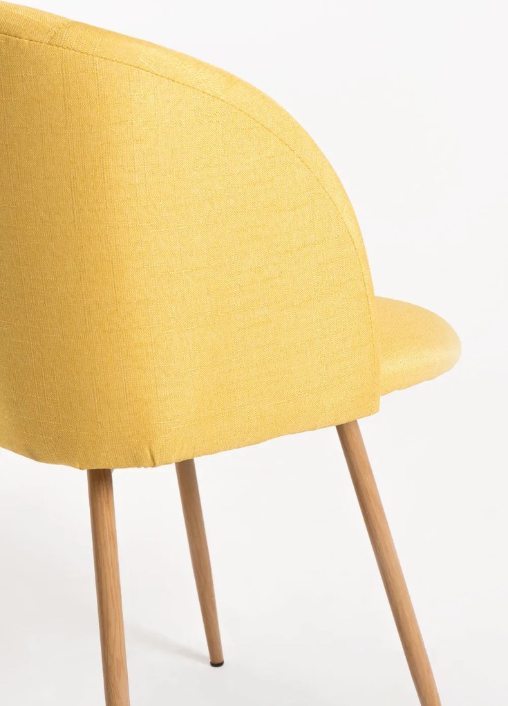 Zestaw 2 Krzese Velt Tkanina