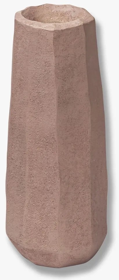 Różowy wazon z żywicy polimerowej (wysokość 15,5 cm) Nuki – Mette Ditmer Denmark