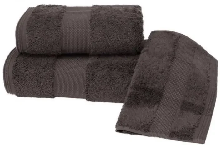 Zestaw ręczników DELUXE z modalem, 2 szt. Mustard