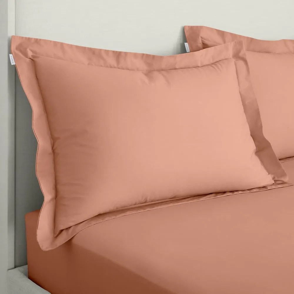 Poszewki na poduszki zestaw 2 szt. z perkalu bawełnianego 50x75 cm Cotton Percale – Bianca